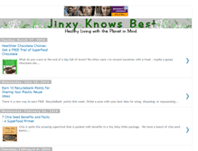 Tablet Screenshot of jinxyknowsbest.com